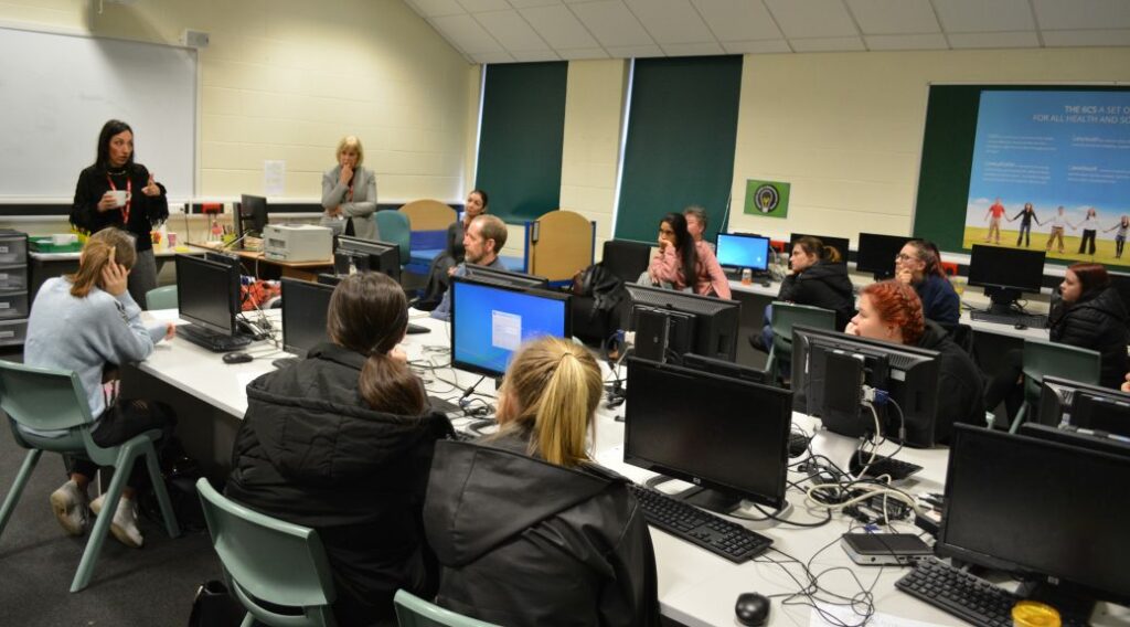 Nursing Cadets Receive Apprenticeship Talk