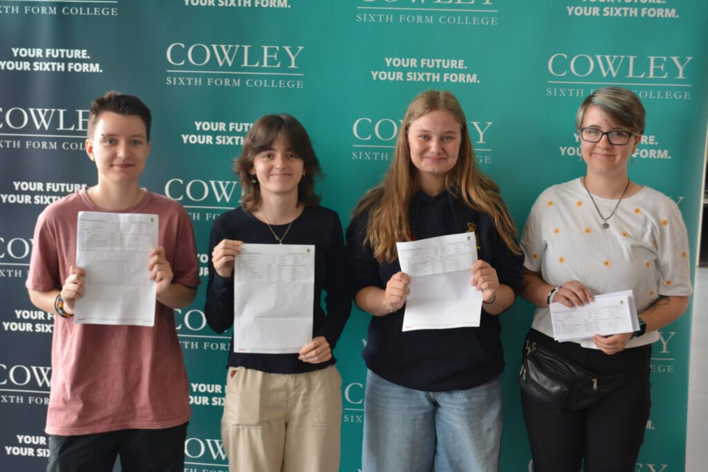 Cowley Sixth Form Celebrates A-Level & BTEC Results