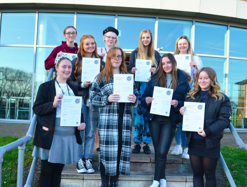 Sixth form students take part in positive mental health course