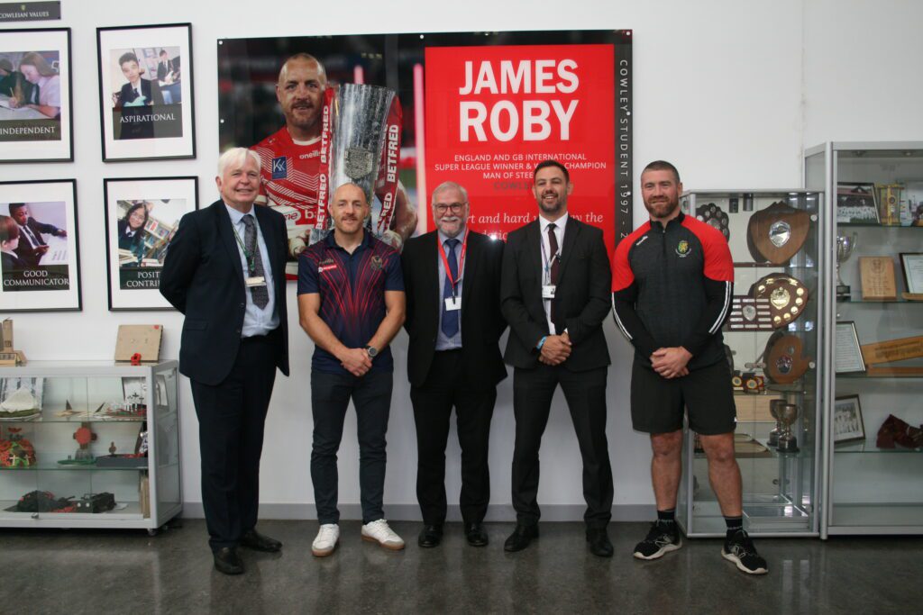 Plaque honouring James Roby unveiled