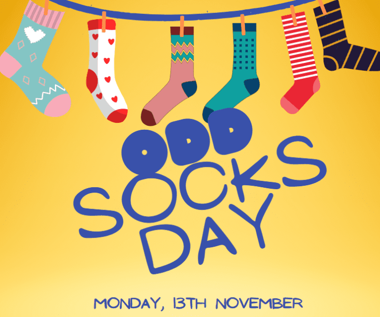 Odd Socks Day Cowley International College St Helens